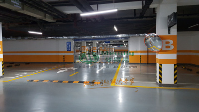 银滩雅苑 高台环氧自流平地坪